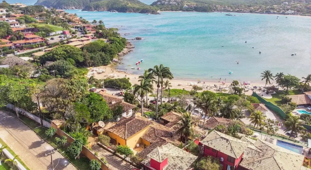 Вилла Deluxe с балконом Bz81 Pé na areia na Praia da Ferradura