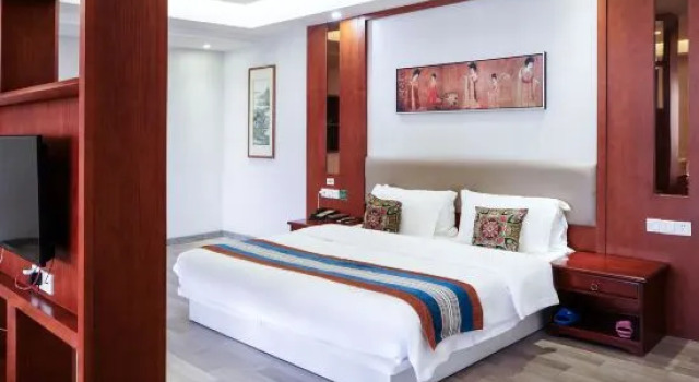 Люкс Shucha Culture Theme Hotel (Anxi Tea Bohui Wanda Plaza Branch)