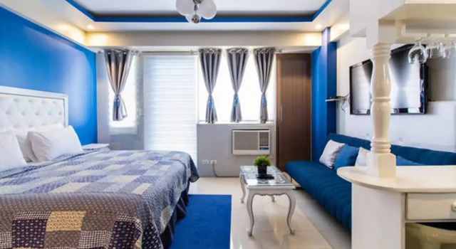 Двухместная студия Standard с балконом two palm tree villas condotel by kath