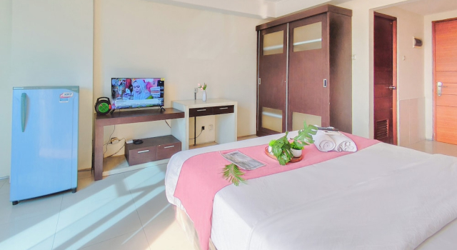 Comfy Studio For 2 Pax At High Point Serviced Apartment, Prenota Appartamento Appartamenti a Surabaya, vicino a Petra Christian University, Appartamento