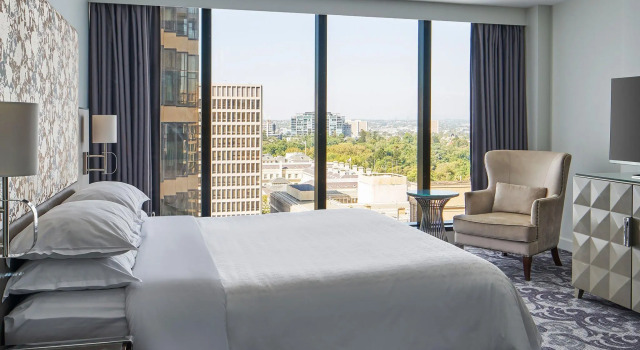 Двухместный номер Deluxe с видом на сад Sheraton Melbourne Hotel