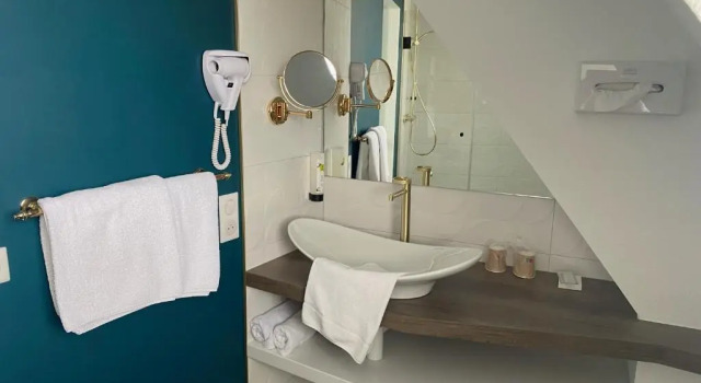 Supérieure double chambre Logis Hotel Restaurant A LEtoile