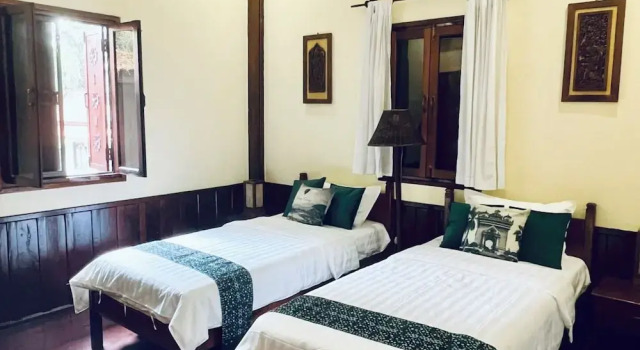 Двухместный номер Superior с балконом и с видом на внутренний двор Villa de Mekong
