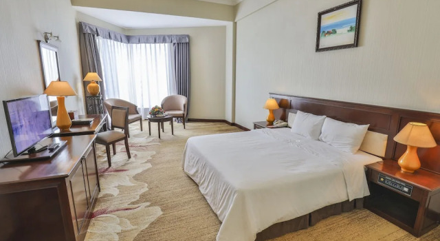 Двухместный номер Deluxe с видом на море Saigon Quy Nhon Hotel