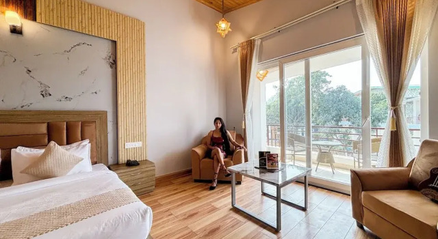 Номер Luxury Wonderwood Corbett Resort -1min walk to River with Deep Jungle Trail