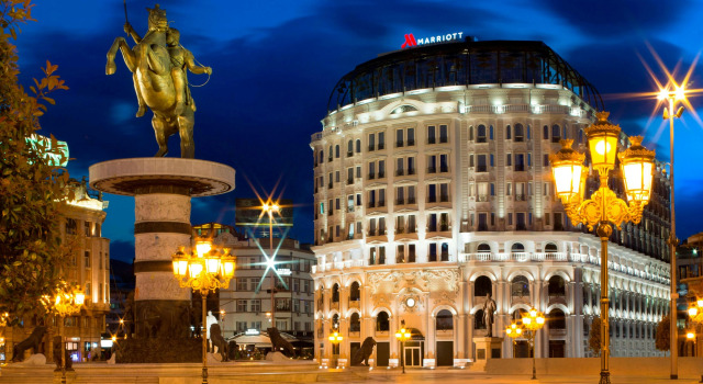 Skopje Marriott Hotel, Réserver Hôtel Skopje Macédoine