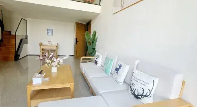 Люкс Deluxe Дуплекс с 3 комнатами с видом на море July Seaview Holiday Hotel