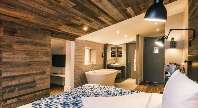 Номер Standard с балконом Chalet Hôtel le Prieuré and SPA