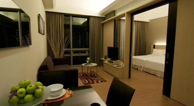 Люкс c 1 комнатой Star Suites At Swiss Garden Residences