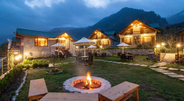 Номер Deluxe Larisa Resort Manali