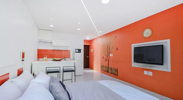 Номер Standard c 1 комнатой с балконом Gapyeong Colline Pension