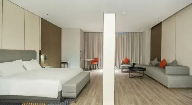 Двухместный люкс с видом на город Holiday Inn Express Yinchuan Lanxi Valley Plaza by IHG