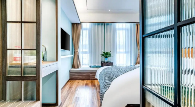 Двухместный номер Standard City Culture Hotel-Tianjin Draum Tower & Dayuecheng shopping mall