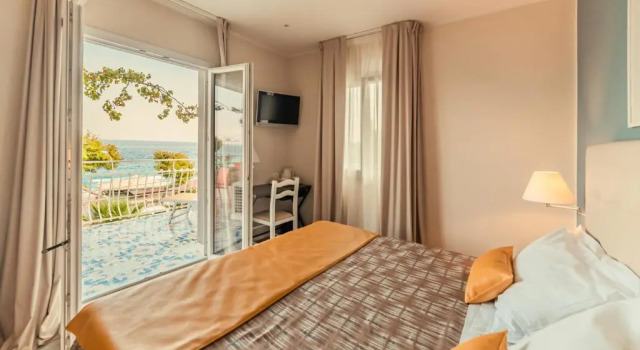 Двухместный номер Deluxe с видом на море Hotel Rivage Taormina