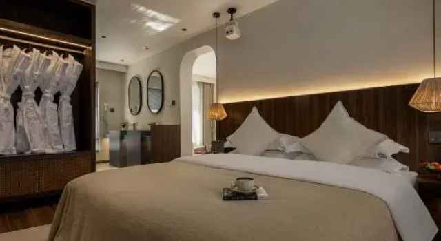 Люкс Deluxe Shangri-La Mountain Wind and Moon View Homestay