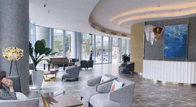 Holi Panorama Condotel, Rezervovat Apartmánový hotel Hotely v Khanh Hoa s bazénem, Bazén