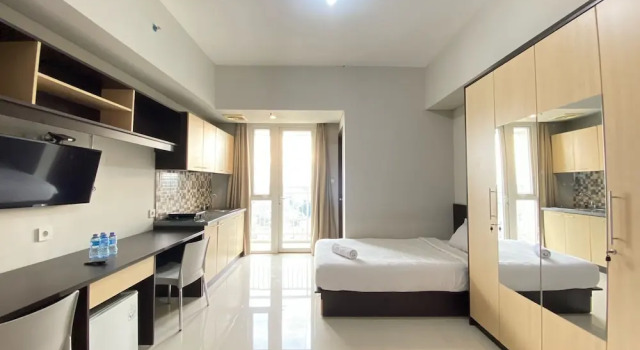 Private And Spacious Studio Room At Skyland City Jatinangor, Book Hotel Jatinangor West Java