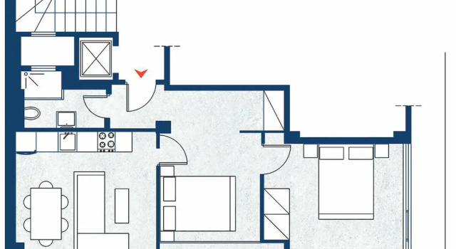 Апартаменты Superior Penthouse & apartments by the Sea airport Airstay