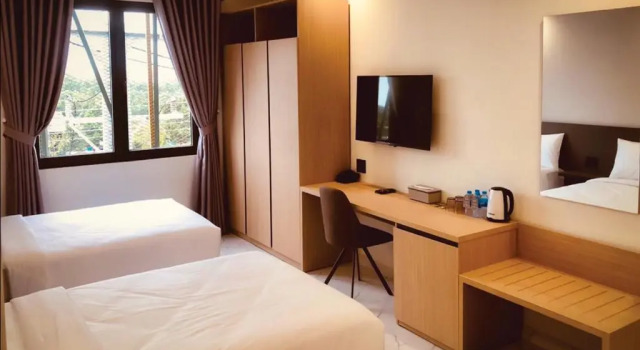 The Luxe Hotel - Chau Doc, Book Hotel Hoteller i An Giang med parkering, Parkering
