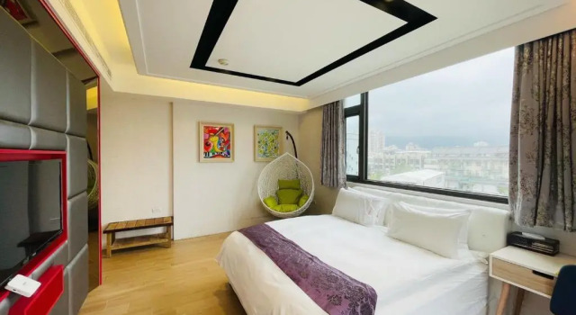 Двухместный номер Standard с видом на горы Hualien Flora B&B