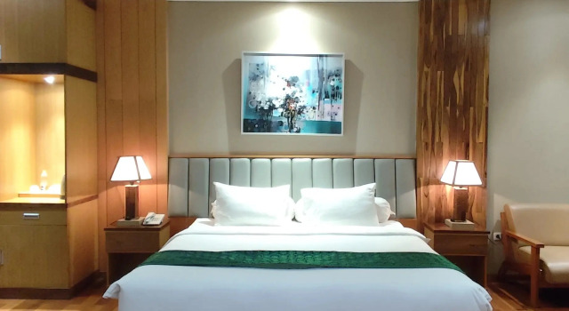 Doppel Suite mit Gartenblick Lembah Metro Resort