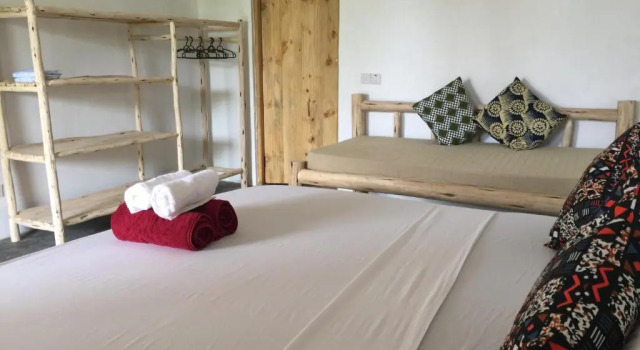Трёхместный номер Standard с видом на сад Asali Beach House