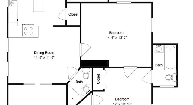 Коттедж с 2 комнатами с балконом Sea Turtle Cove by Ryson Vacation Rentals
