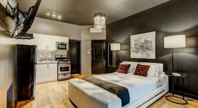 Classic Studio Downtowndrummond Near Ritz 102, Rezervasyon Otel Montreal Quebec