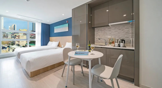 Двухместный номер Standard с видом на город Sokcho Mari Vista Hotel