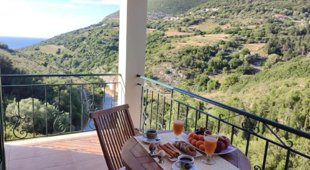 Апартаменты с видом на море Myrtos Cottages Kefalonia
