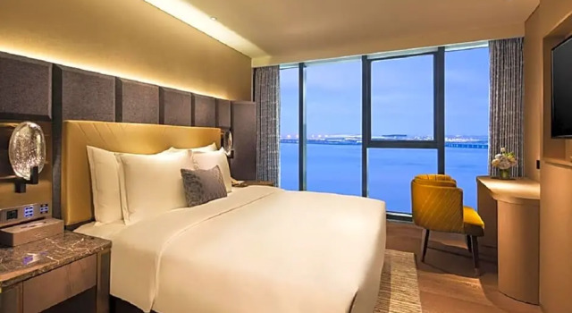 Двухместный номер Deluxe с видом на океан Grand Bay Hotel Zhuhai
