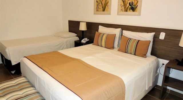 Номер Standard Hotel Água Viva - Cachoeira Paulista - SP - Próximo a Canção Nova