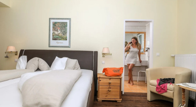 Двухместный номер Standard с балконом и с видом на сад Flairhotel am Wörthersee