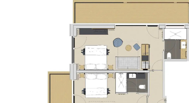 Номер Superior Hotel Tyrolerhof