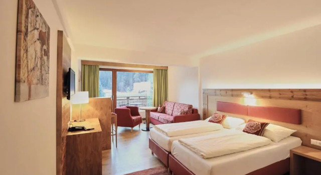 Двухместный номер Standard с балконом Hotel Traube