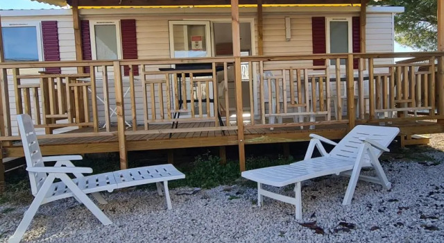 Casita Camping Le Lac des Rêves 8 personnes et climatisé, Book Campground Perols Hérault