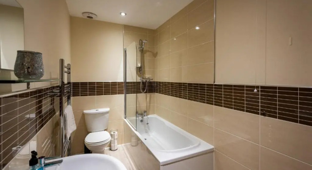 Четырёхместные апартаменты с 2 комнатами Waterview Deluxe Apartments