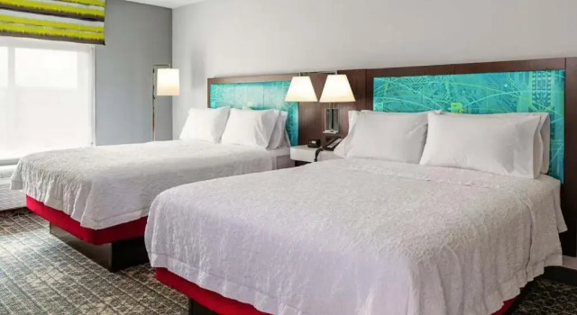Четырёхместный номер Standard Hampton Inn Delray Beach