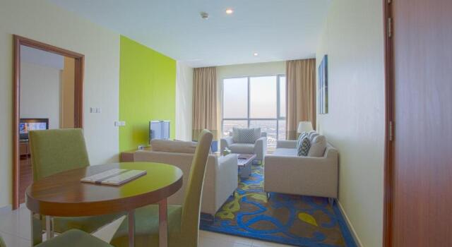Люкс c 1 комнатой с видом на фонтан Wyndham Downtown Dubai