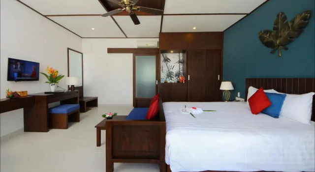 Двухместный номер Deluxe Tam Thanh Beach Resort & Spa