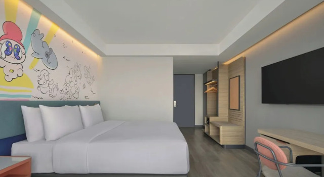 Deluxe kamer Aloft by Marriott Surabaya Pakuwon City