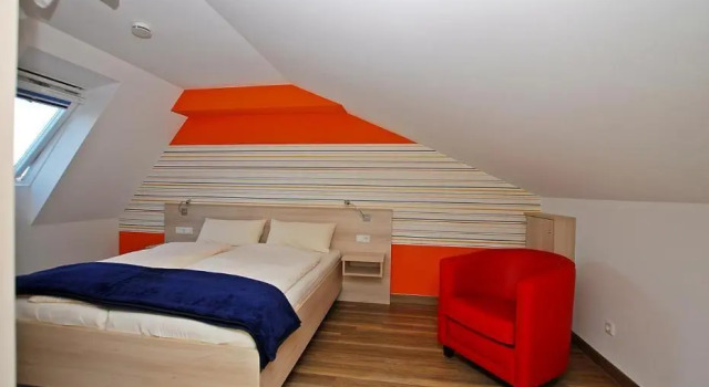 Апартаменты Мансарда с 2 комнатами с видом на море Apartmenthaus Hohenfels