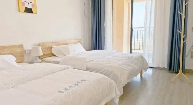 Люкс с 3 комнатами Jade Bay Jingyue View Sea Homestay