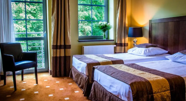 Двухместный номер Deluxe Hotel Nowy Dwór Elizy blisko Sky Bridge