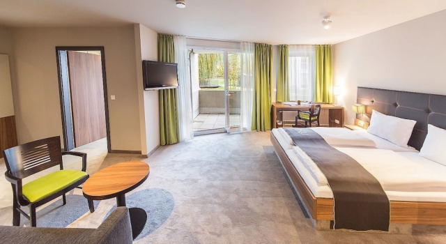 Семейный номер Standard с балконом Hotel Kunstmühle