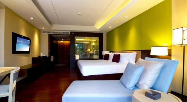 Двухместный номер Deluxe с видом на бассейн Graceland Khaolak Beachfront Resort