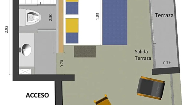Standard- værelse Verso Hotel