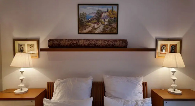 Апартаменты Luxury с балконом и с видом на море Villa Columba Makarska