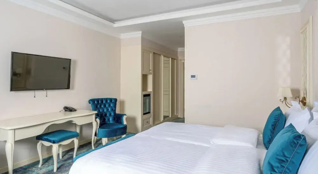 Luksusowy dwuosobowy pokój z widokiem na miasto Hotel Leul de Aur