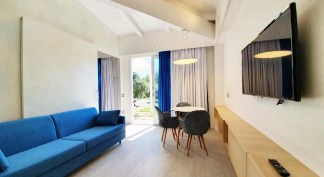 Люкс Deluxe с видом на море Hotel Suite Le Dune
